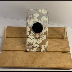 Kate Spade iPhone 7/8 Plus Case with pop socket